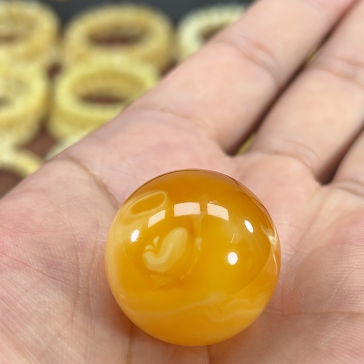 未镶嵌吊坠(不含链)蜜蜡纯天然乌料鸡油黄