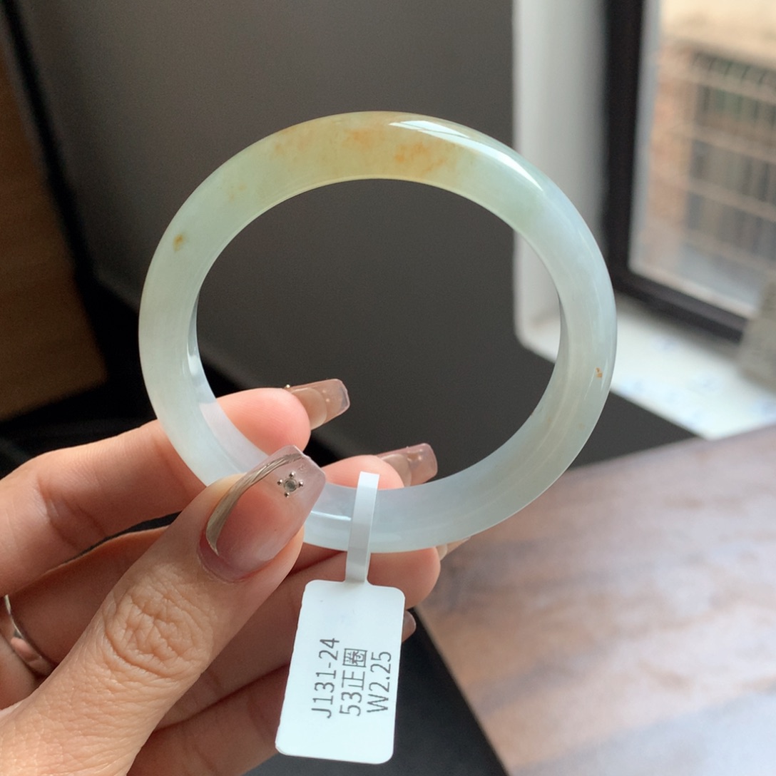 翡翠手镯未镶嵌冰红翡29号