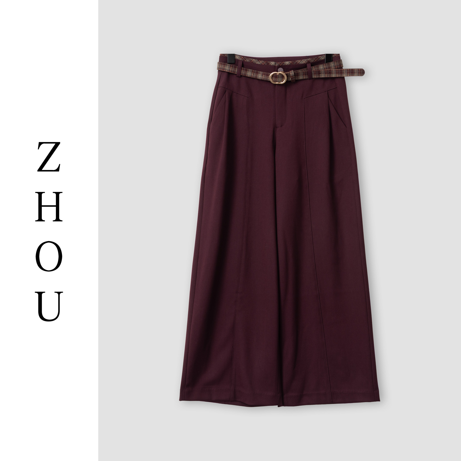 （周哥甄选）紫色裤子-30964