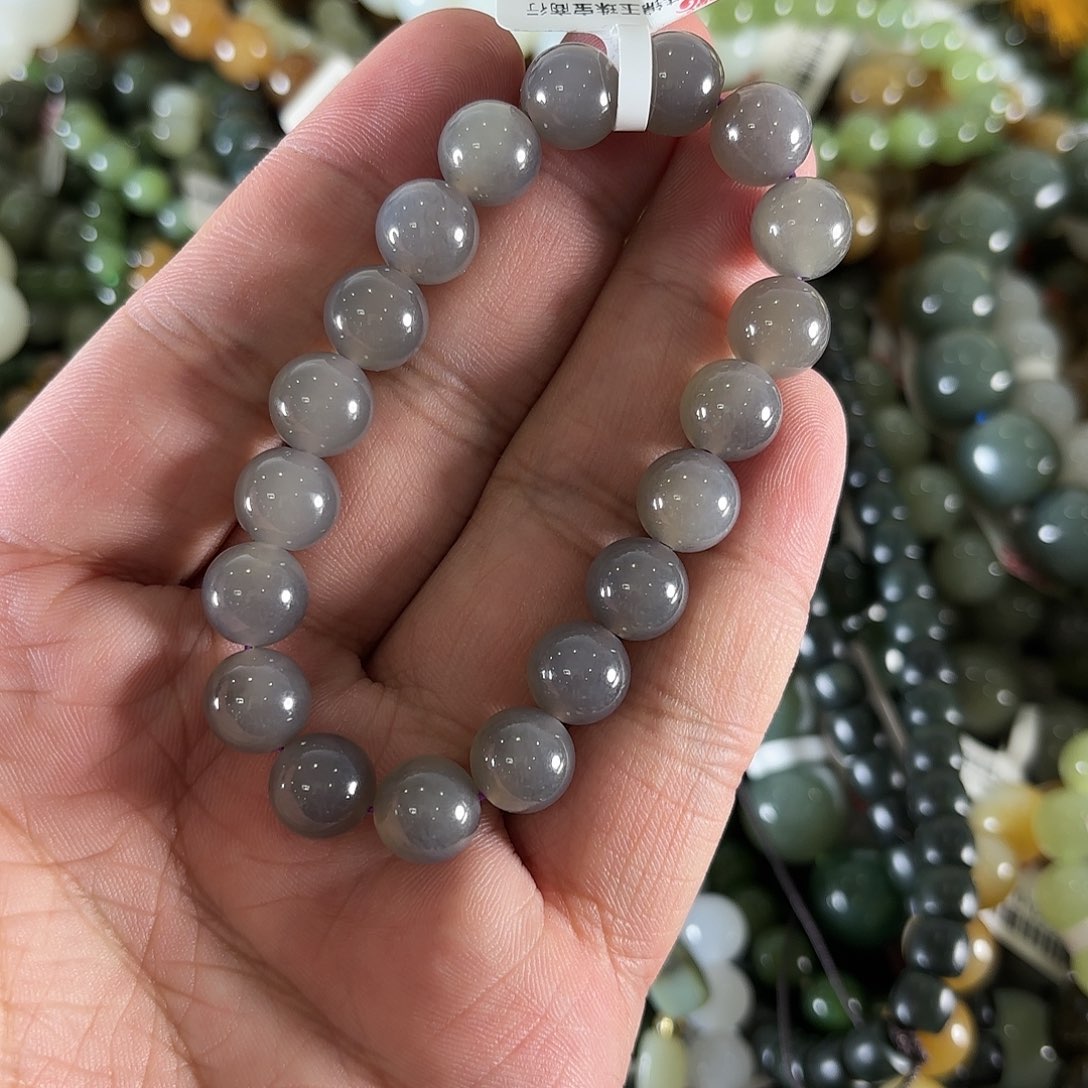 和田玉手链未镶嵌W89