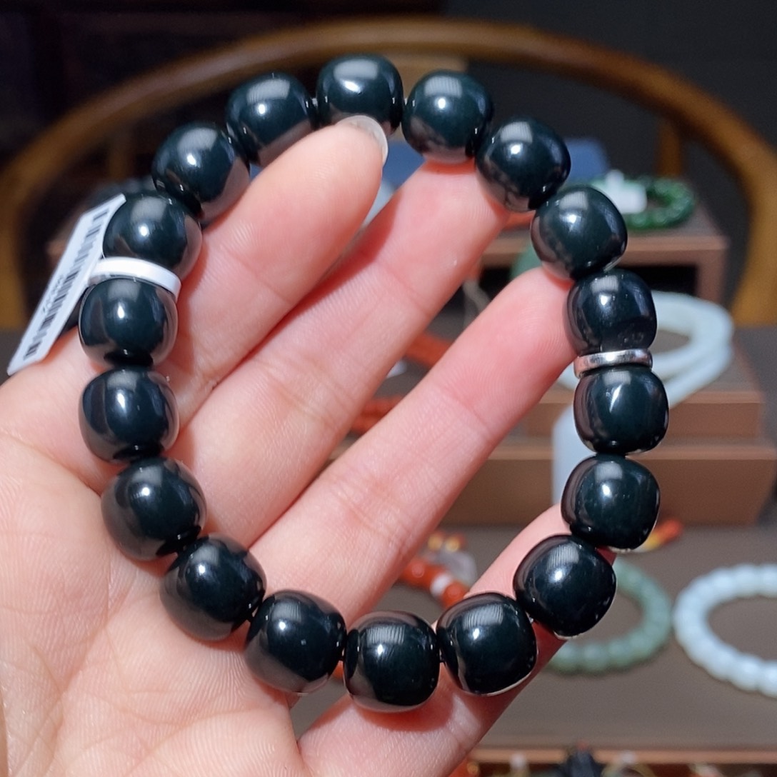 和田玉手链未镶嵌