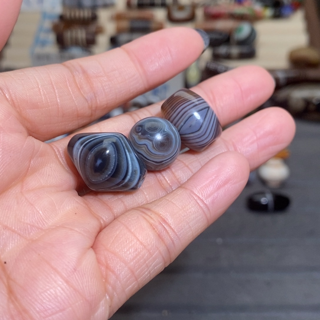 左***叶玛瑙/玉髓合金手链