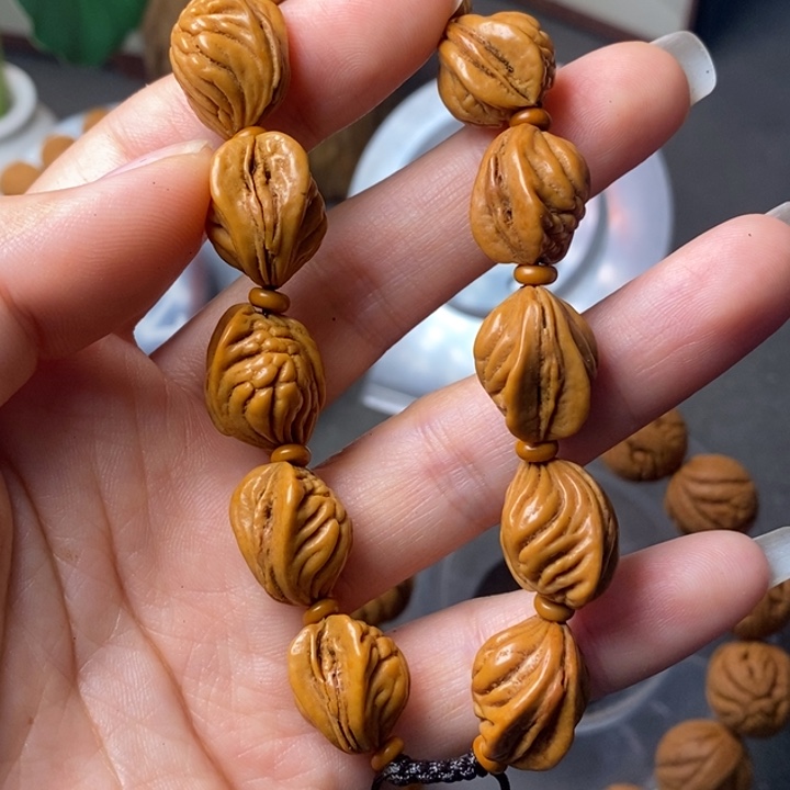 吊坠文玩核桃秦岭野生龙纹桃核14