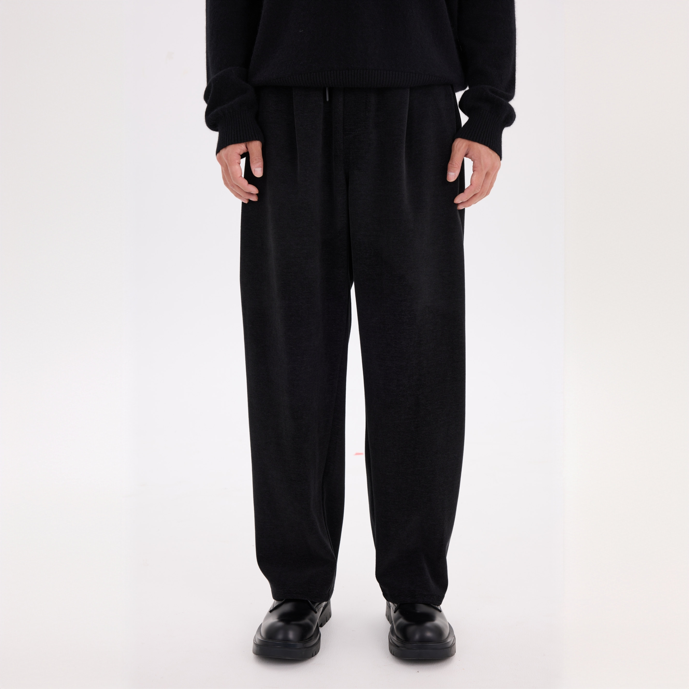 路易诗兰LOUISLONG秋季直筒休闲裤男士日系复古时尚