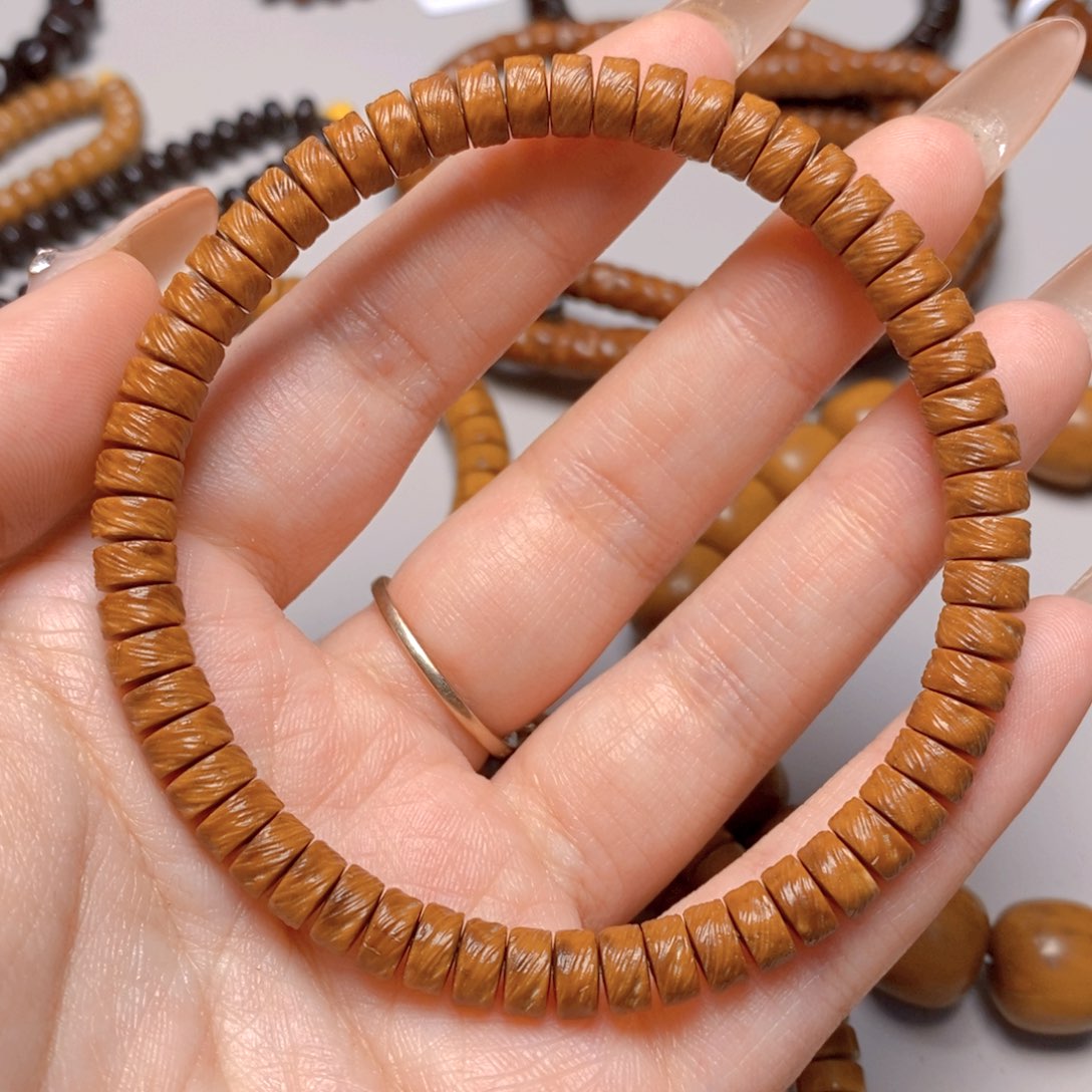 紫金鼠手串13.鼠尖料风纹单圈6.4