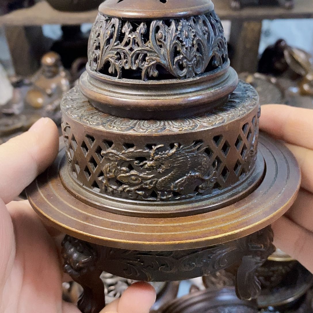 精品文玩铜器摆件 