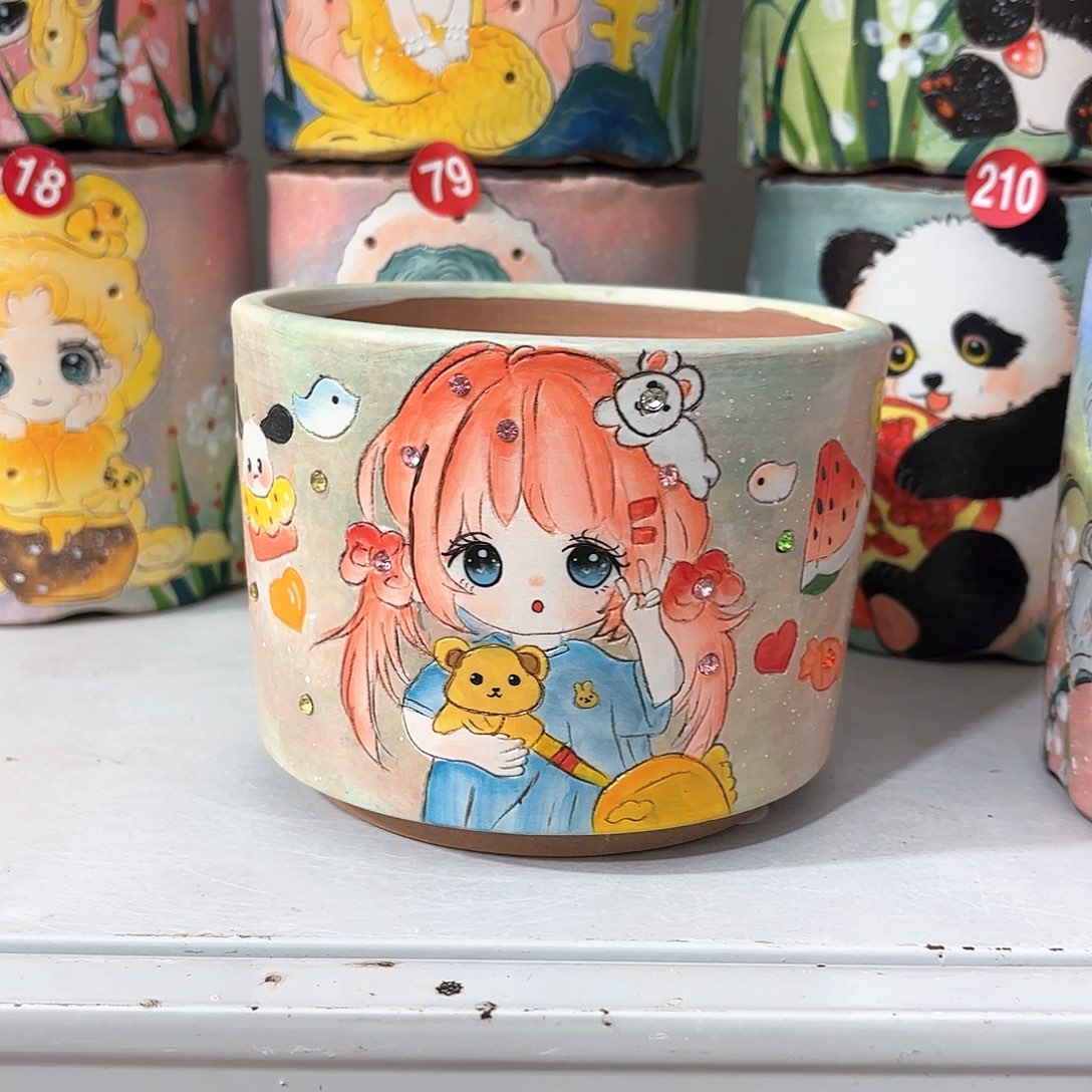 紫砂花盆1 手工花盆默认微瑕12/10