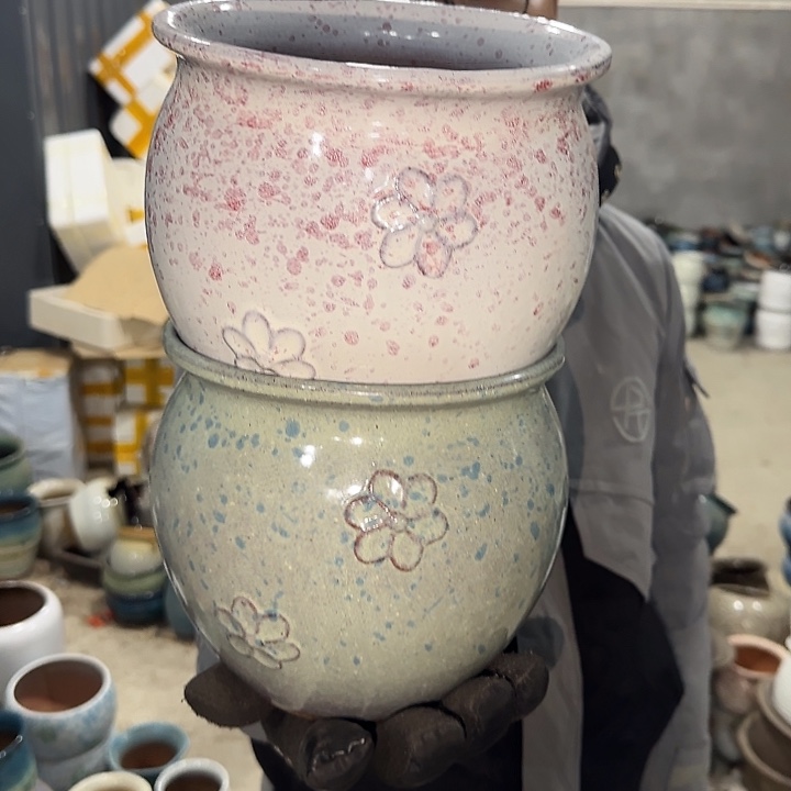 高度19口20啦啦花盆