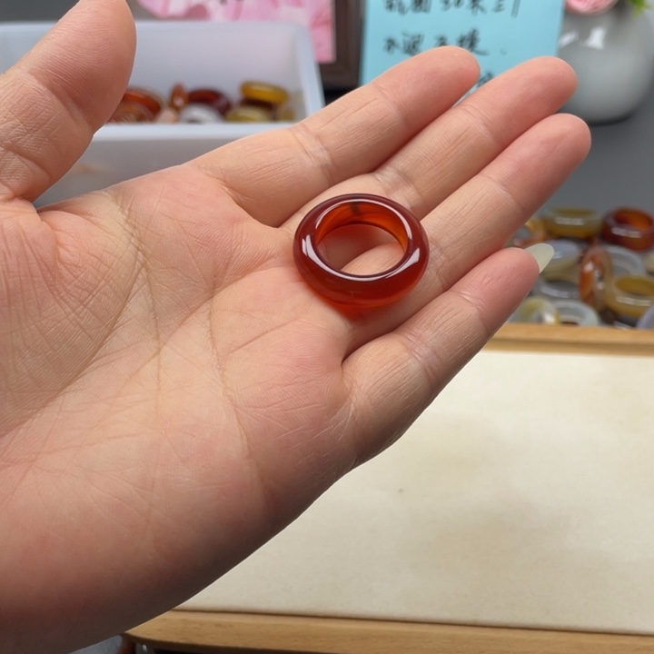 未镶嵌戒指玛瑙/玉髓?*.