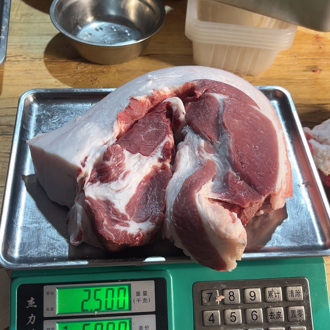 7天中国大陆前腿肉