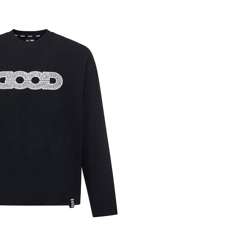 【GD地图亮片绣】国潮孤品长袖 男女同款 no退no换 默认微瑕