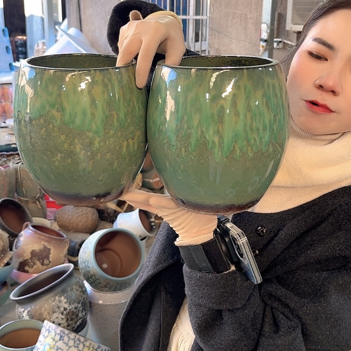 正品口15高20花盆……