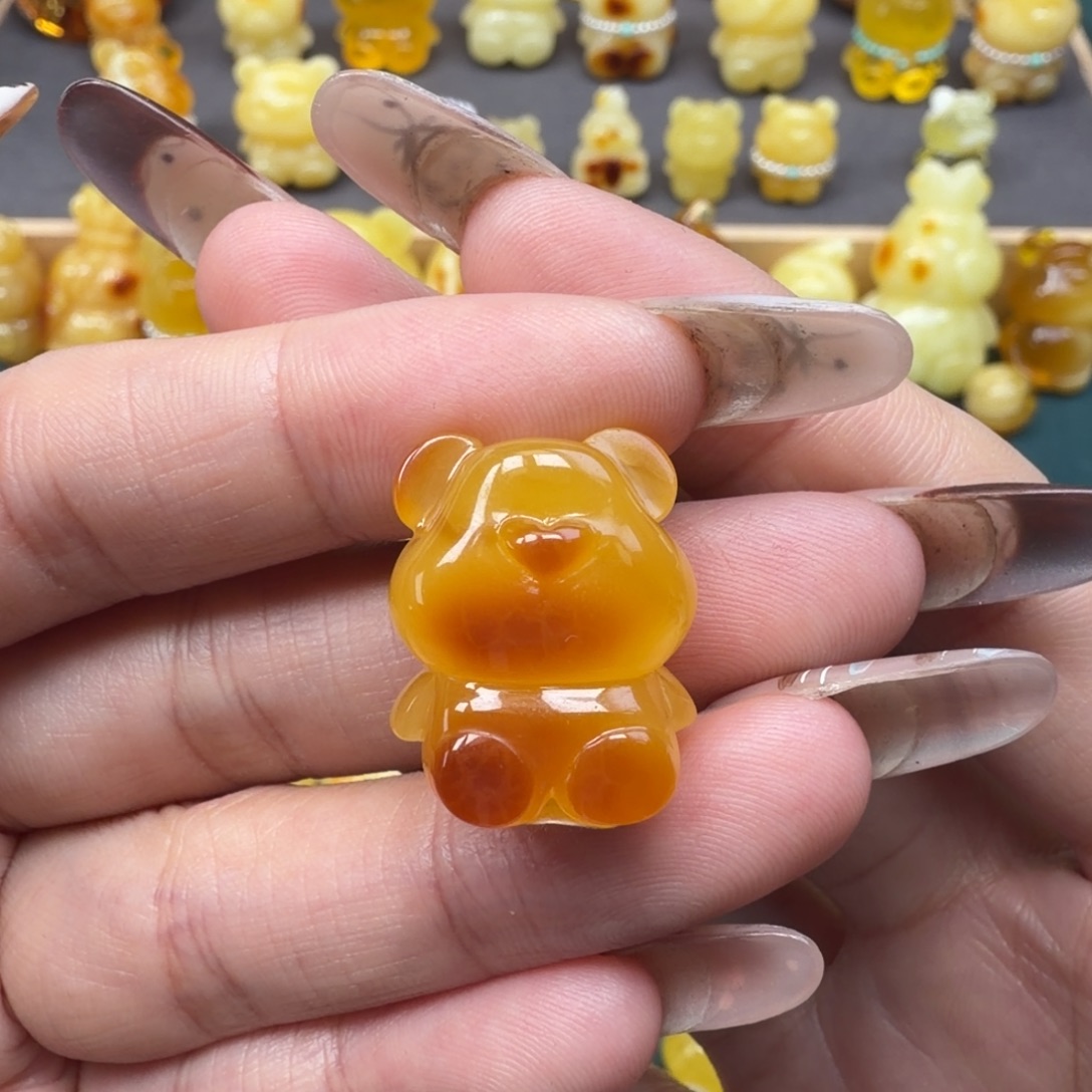 琥珀未镶嵌裸石蜜蜡