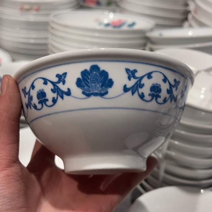 醴陵高温瓷釉下12.5厘米