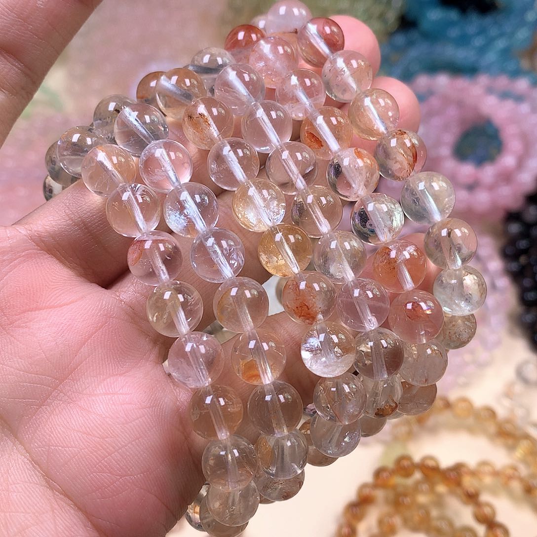 水晶手链未镶嵌天然