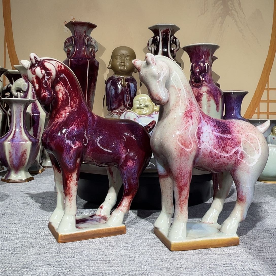 其他传统煤烧钧瓷摆件精品