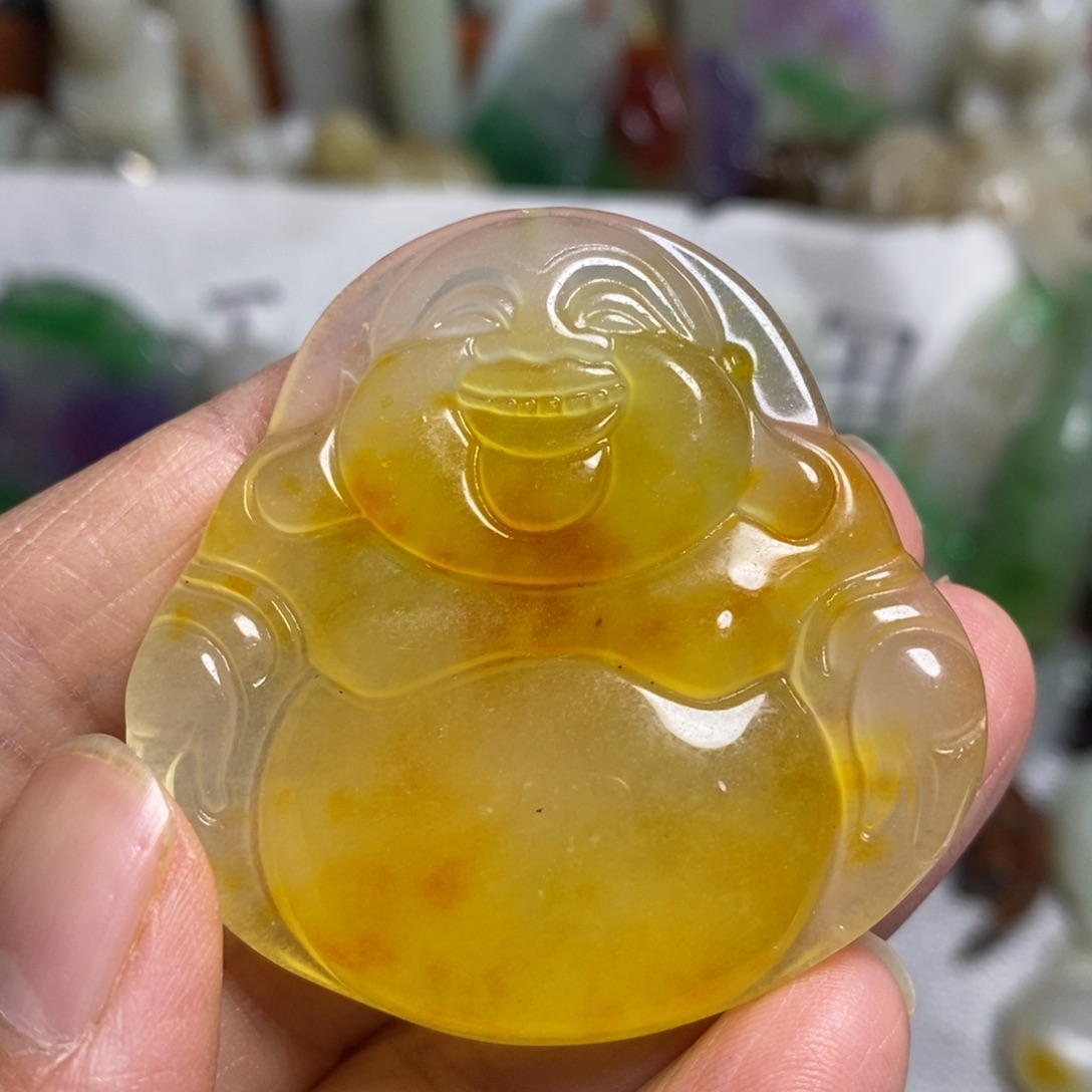 和田玉（糖玉）未镶嵌颈饰