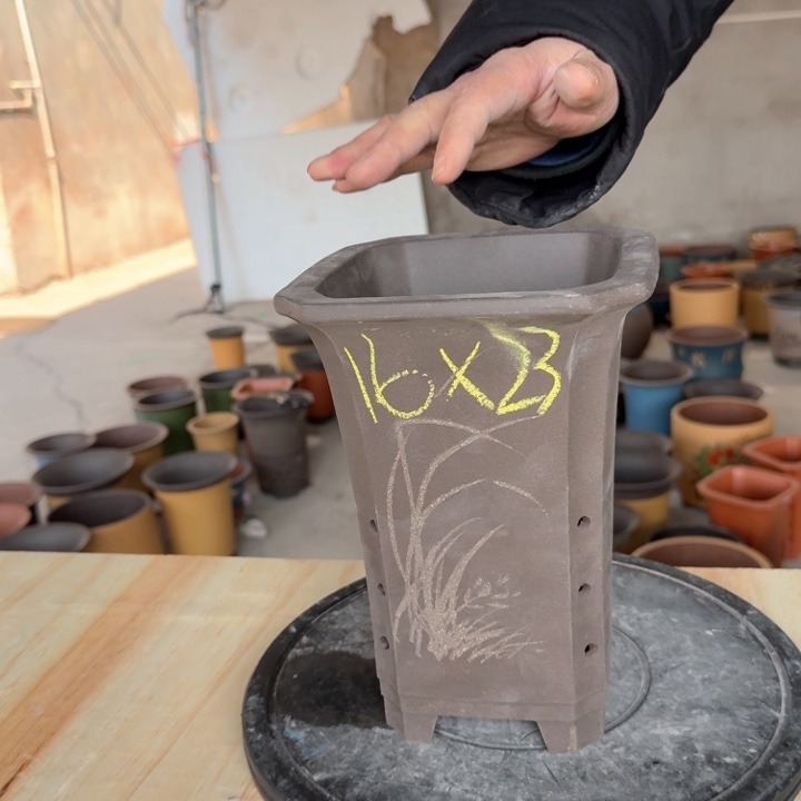 紫砂紫砂花盆s f g g