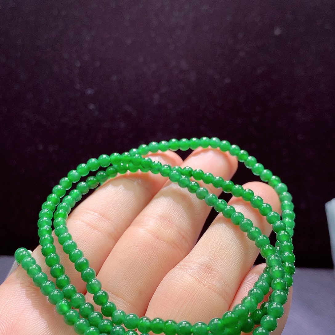 翡翠手链未镶嵌项链