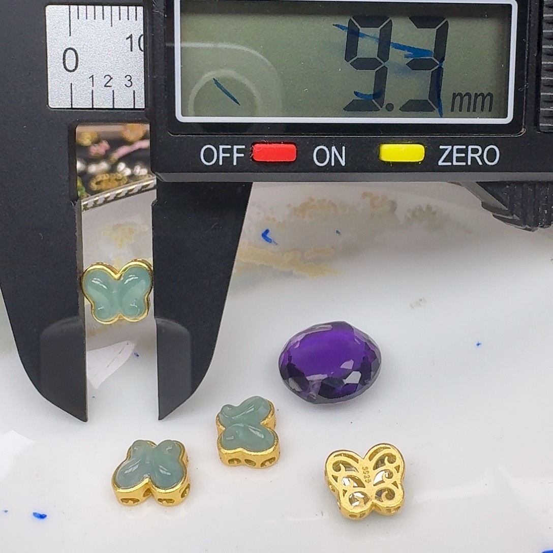 紫晶颈饰银S925镶嵌紫水晶925镶嵌195