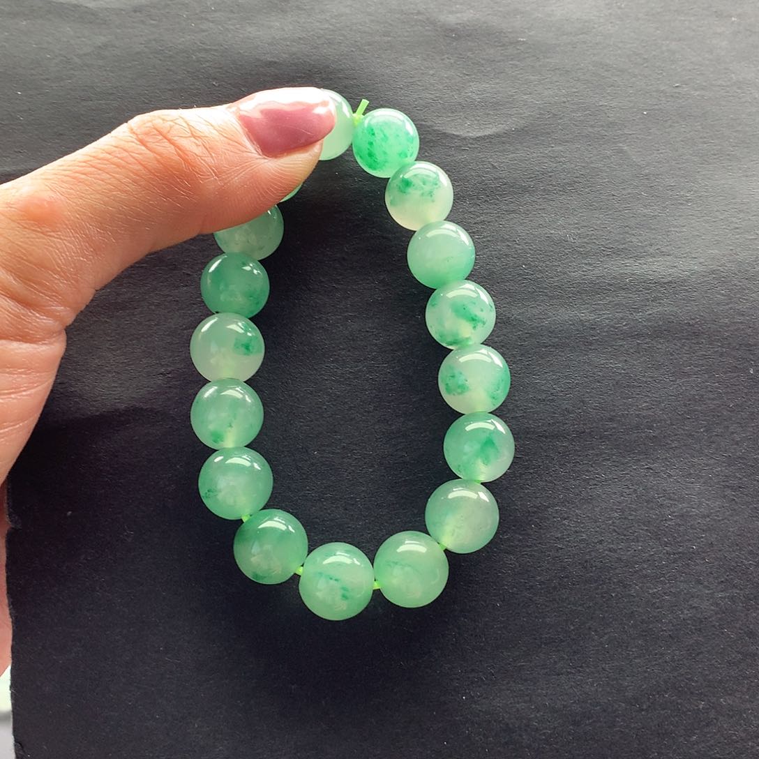 【闪购商品】石英质玉手链未镶嵌