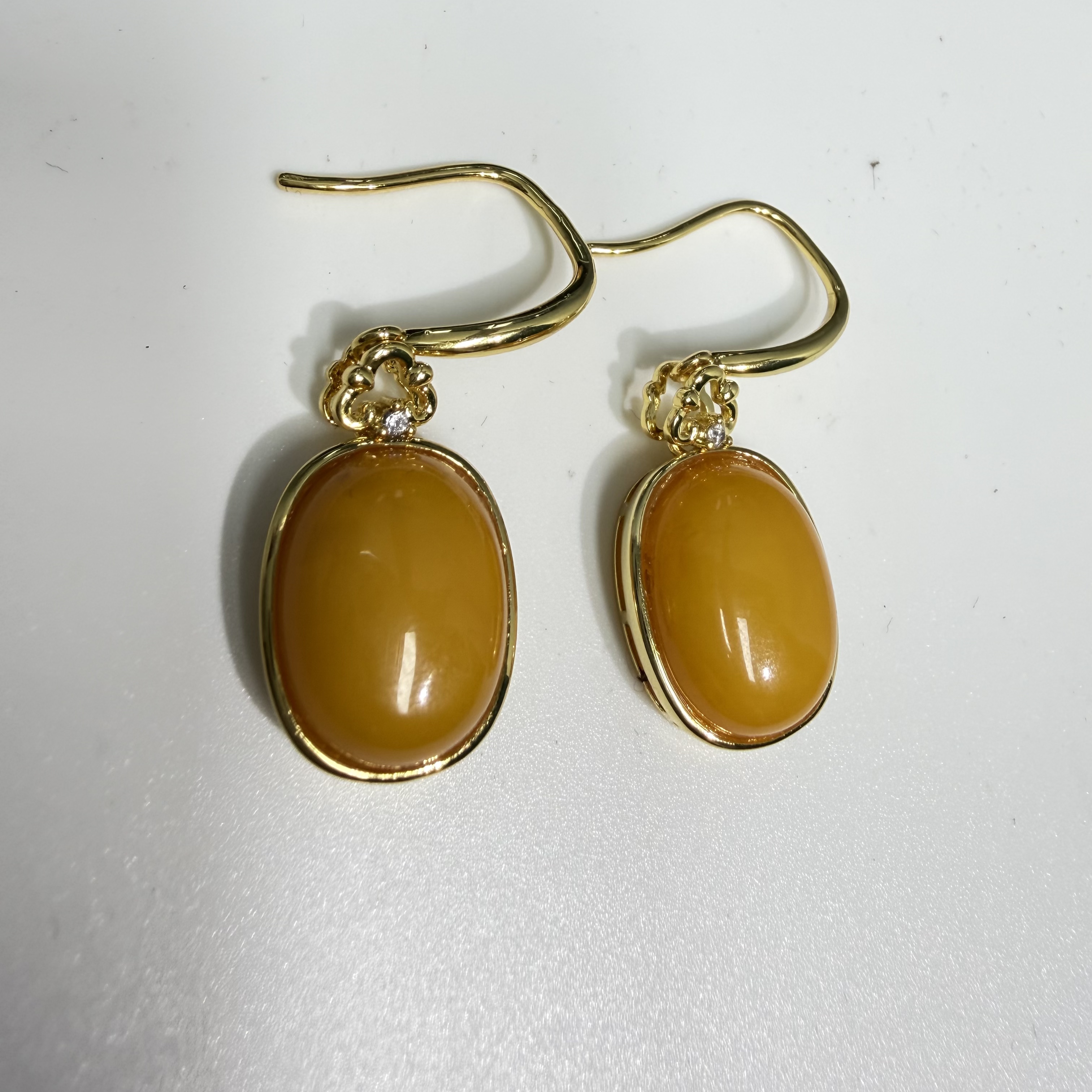 [粉丝专属]高奢臻品蜜蜡耳饰 XKML143 (多样性发货)