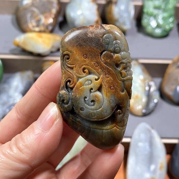 和田玉把件未镶嵌