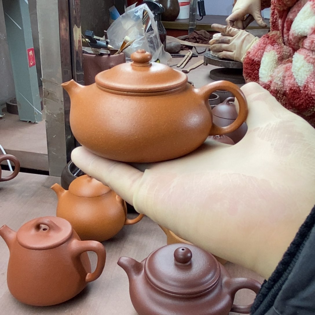 紫砂茶壶神****九紫砂壶寒江