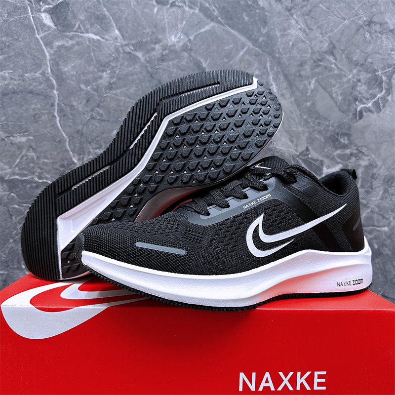 正版耐克精选男款运动鞋春秋耐磨网面休闲轻便减震跑步鞋子女适配