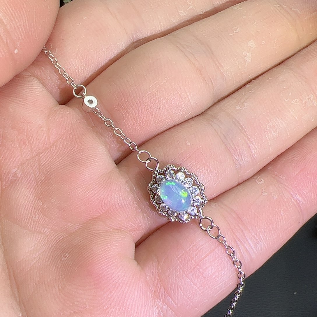 紫晶珠宝半成品银S925镶嵌