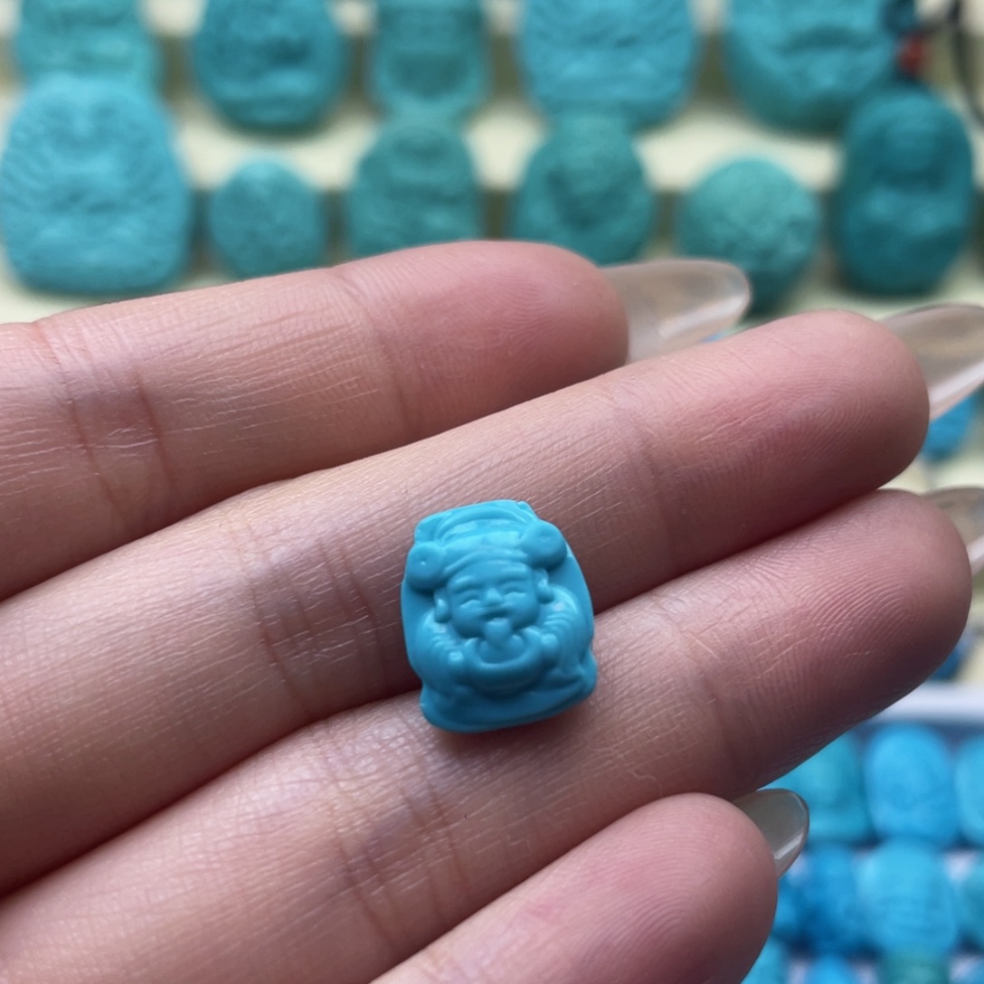 绿松石雕刻未镶嵌