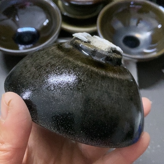 茶盏3 建窑建盏磨底微瑕
