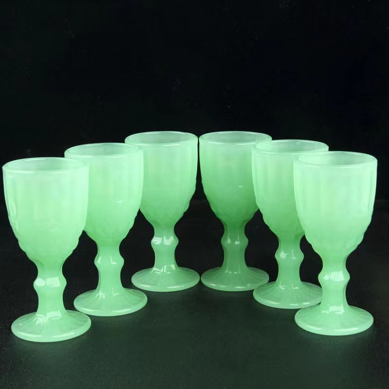 烈酒杯家用办公室会客高档酒杯一两酒具套装杯子创意高微醺高脚杯