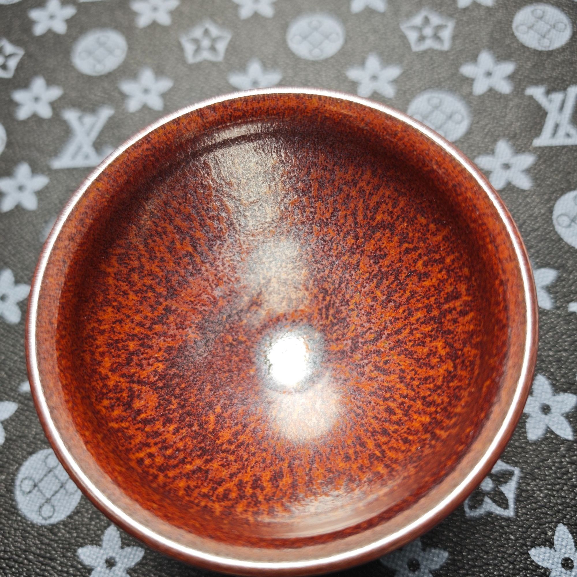 柿红铁锈斑主人杯