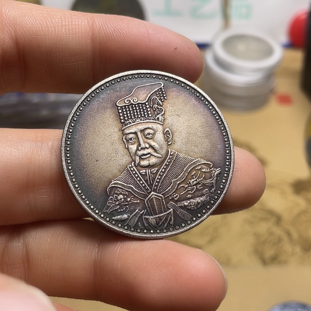 A复古工艺品包浆老品相好边齿清晰