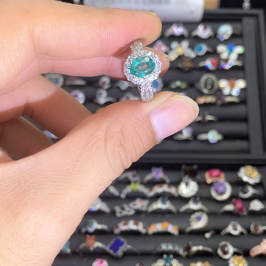 紫晶珠宝半成品未镶嵌