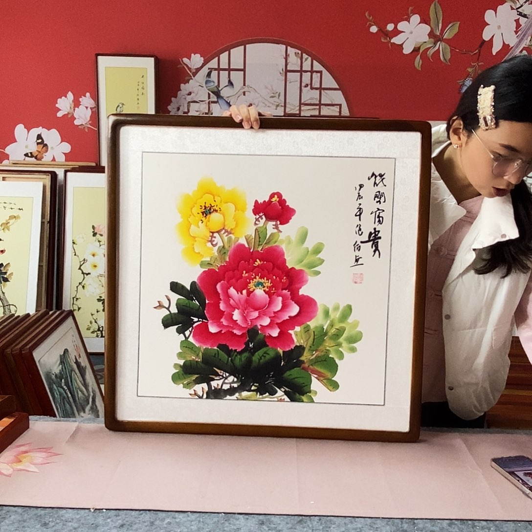 国画手写手绘62✖️62国画作品