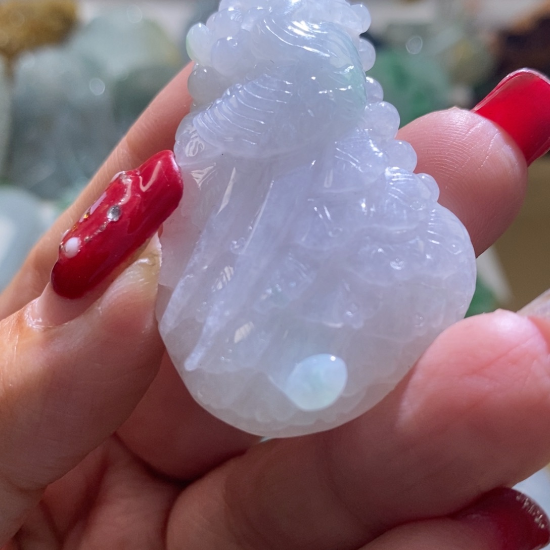 【闪购商品】翡翠颈饰未镶嵌凤凰