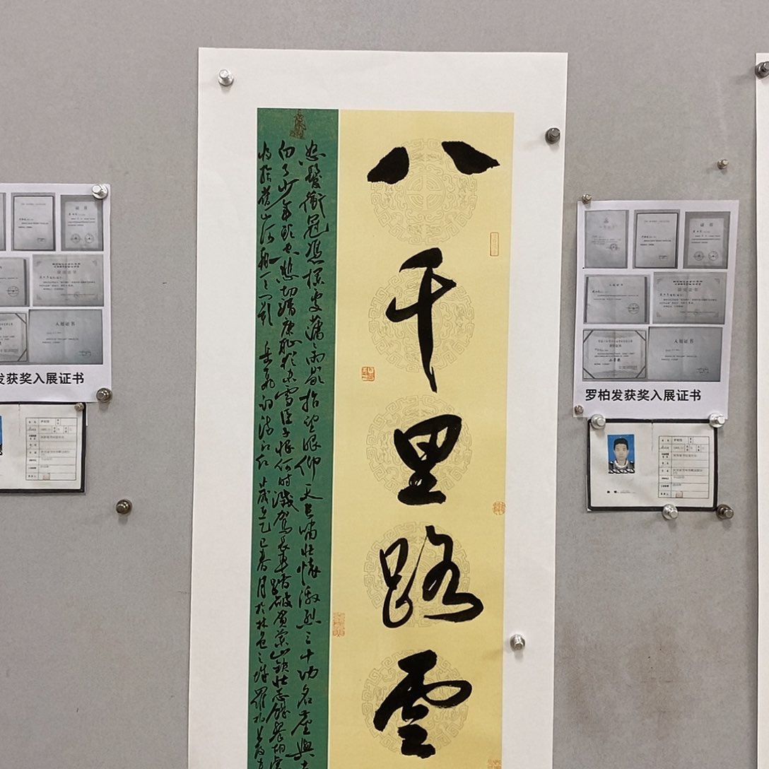 书法罗柏发老师的作品