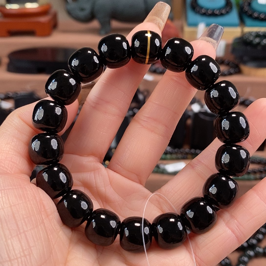 和田玉未镶嵌手链13