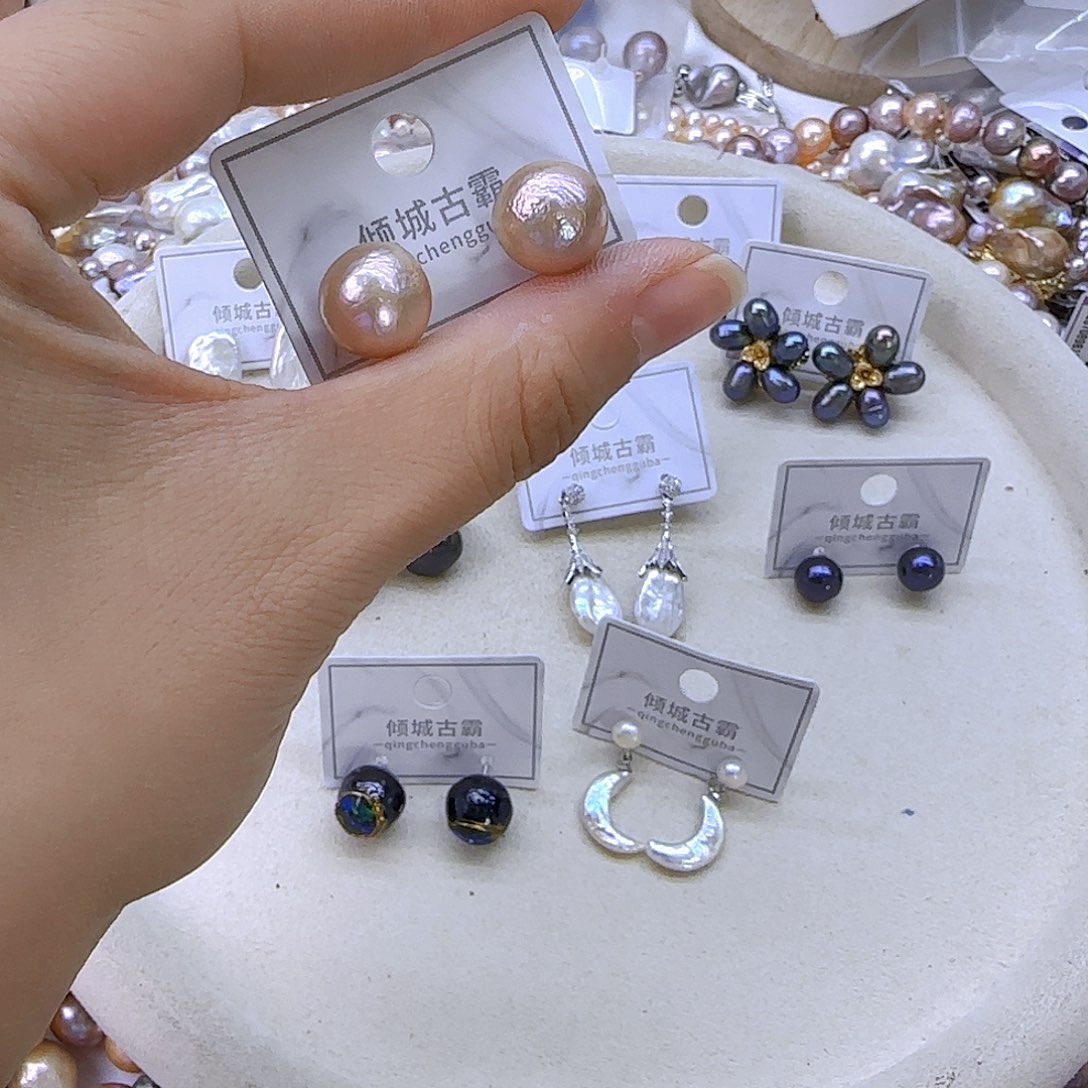 银S925镶嵌项链定制993淡水珍珠