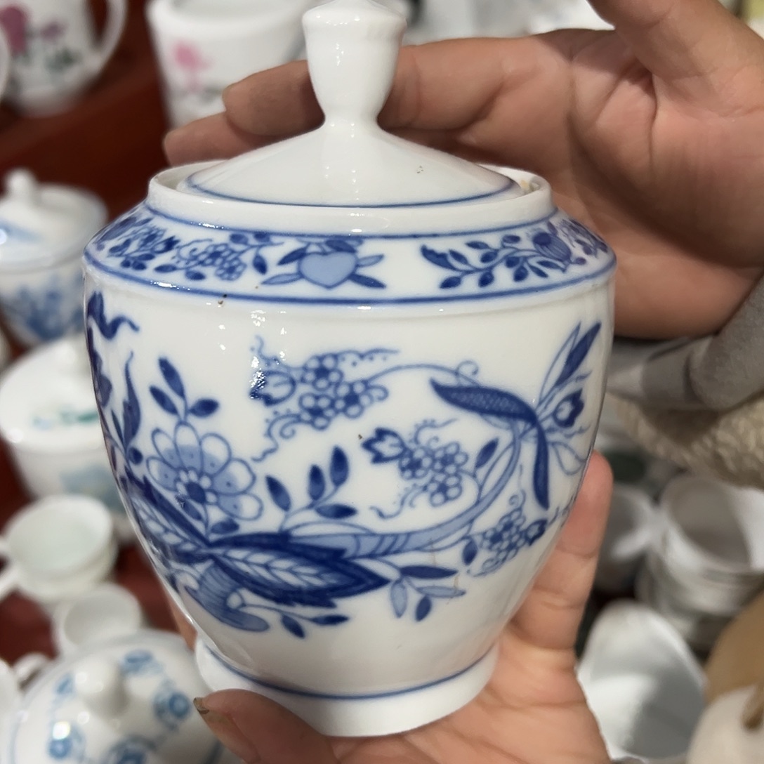醴陵瓷直播供货基地茶叶罐