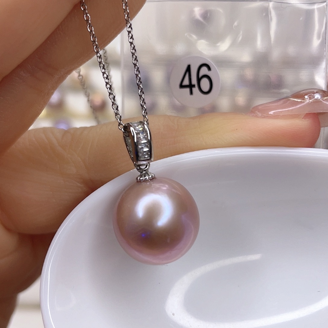 淡水珍珠未镶嵌吊坠(赠链)