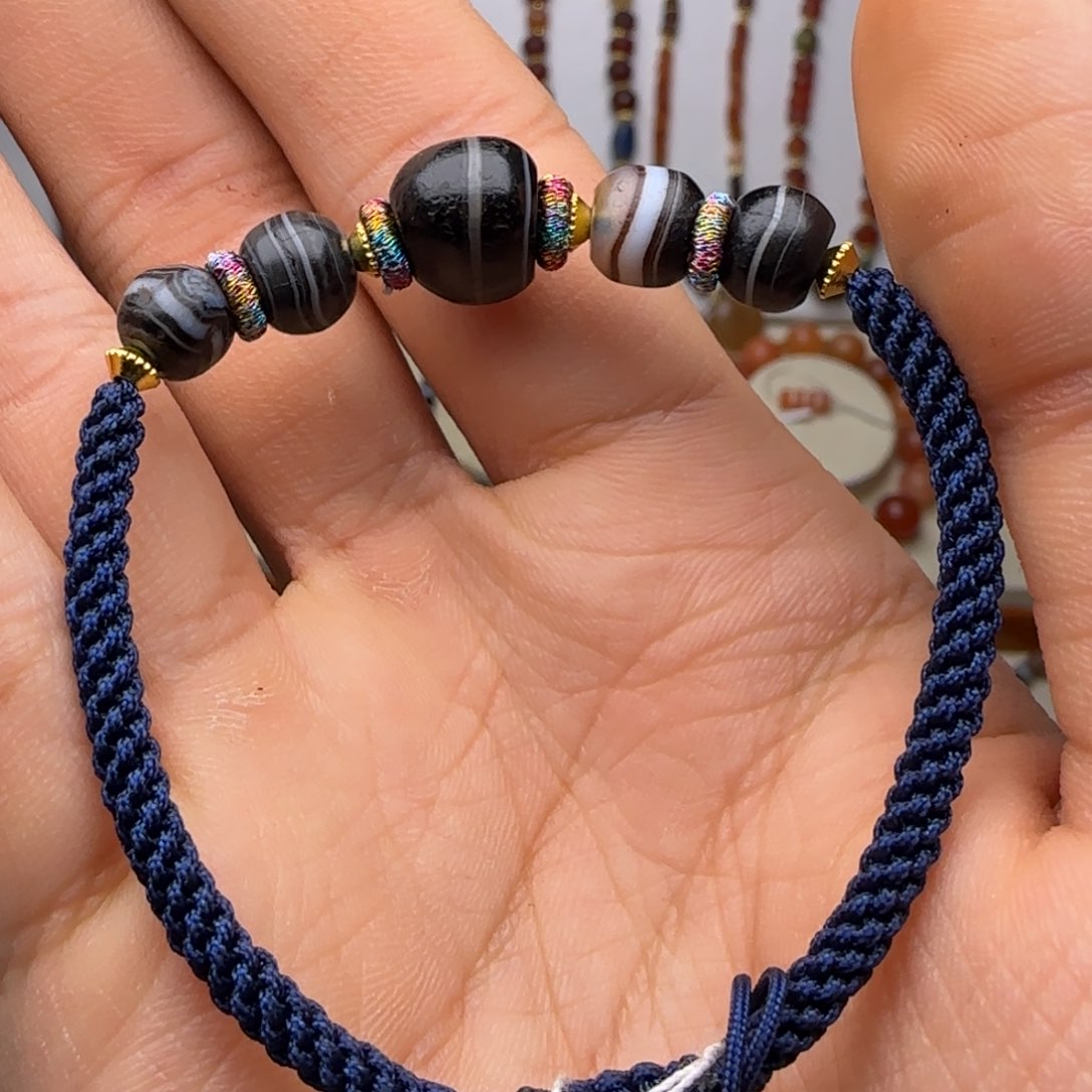 玛瑙/玉髓手链未镶嵌