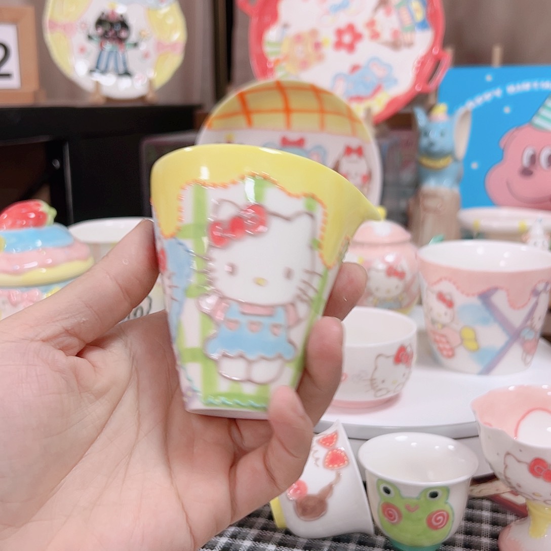 可爱陶瓷高温手作