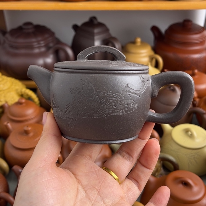 蓝***…茶壶紫砂宜兴紫砂