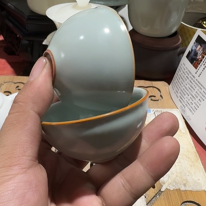 瑕疵茶具，介意勿拍