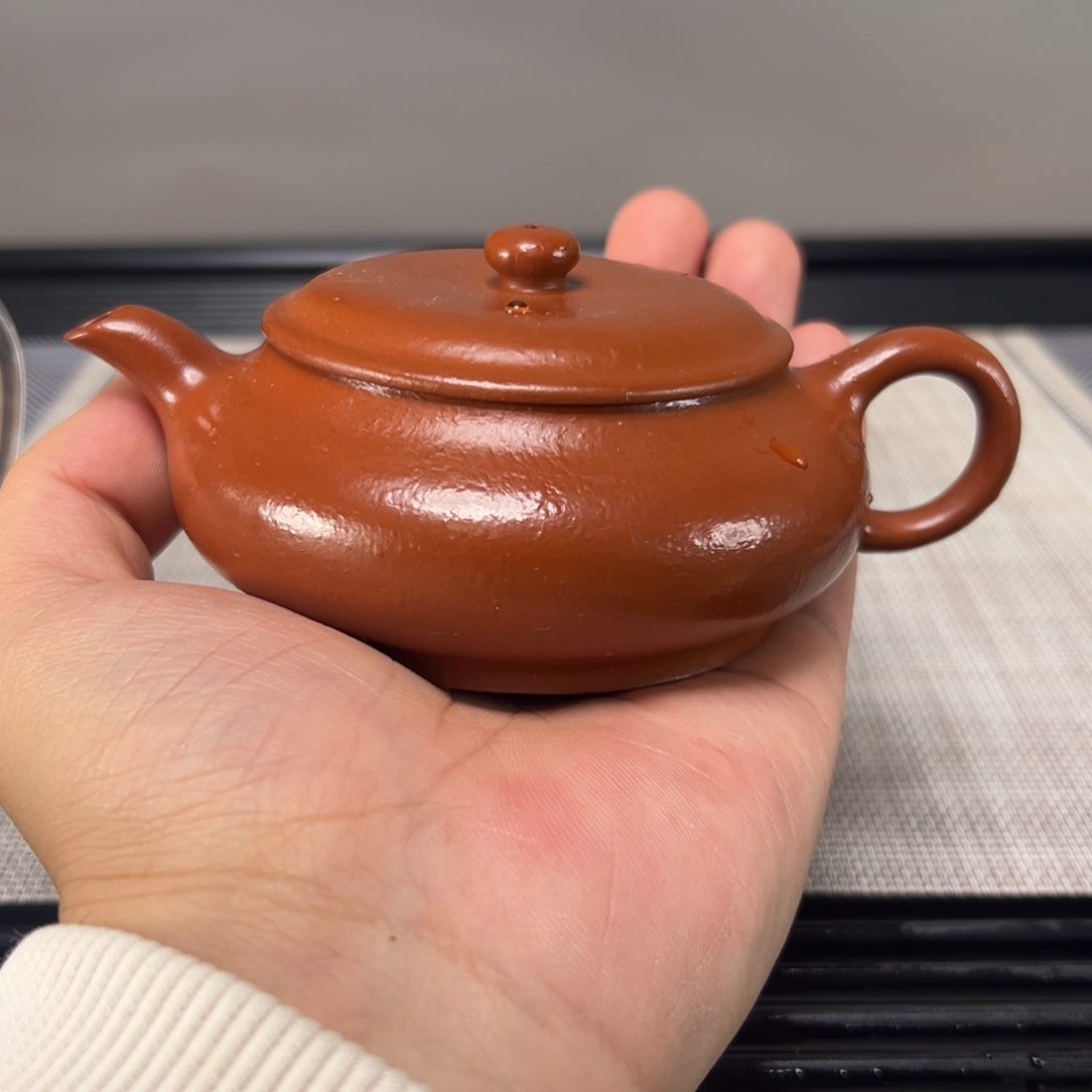 壶紫砂微瑕茶壶款