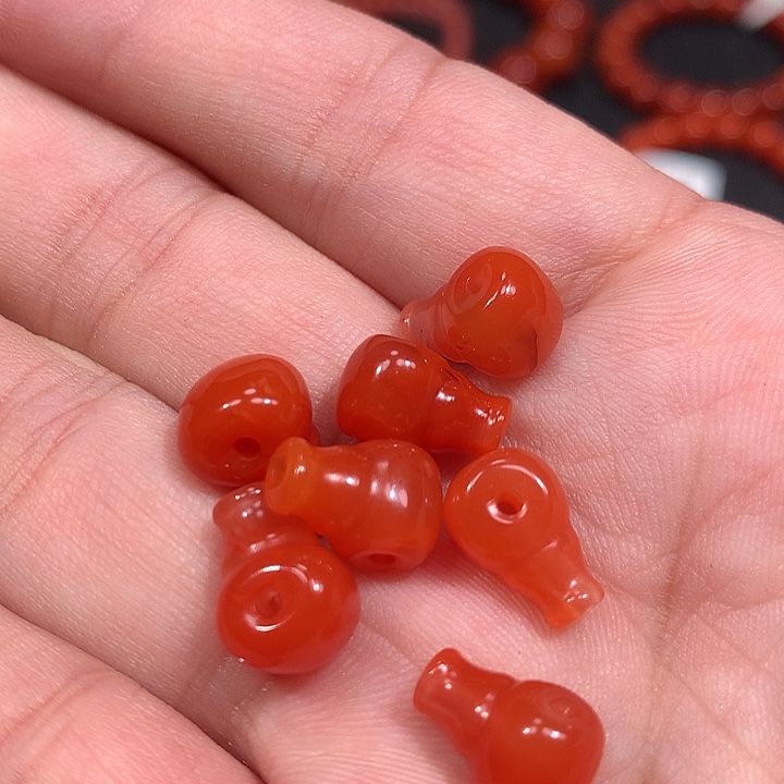 南红玛瑙未镶嵌配饰