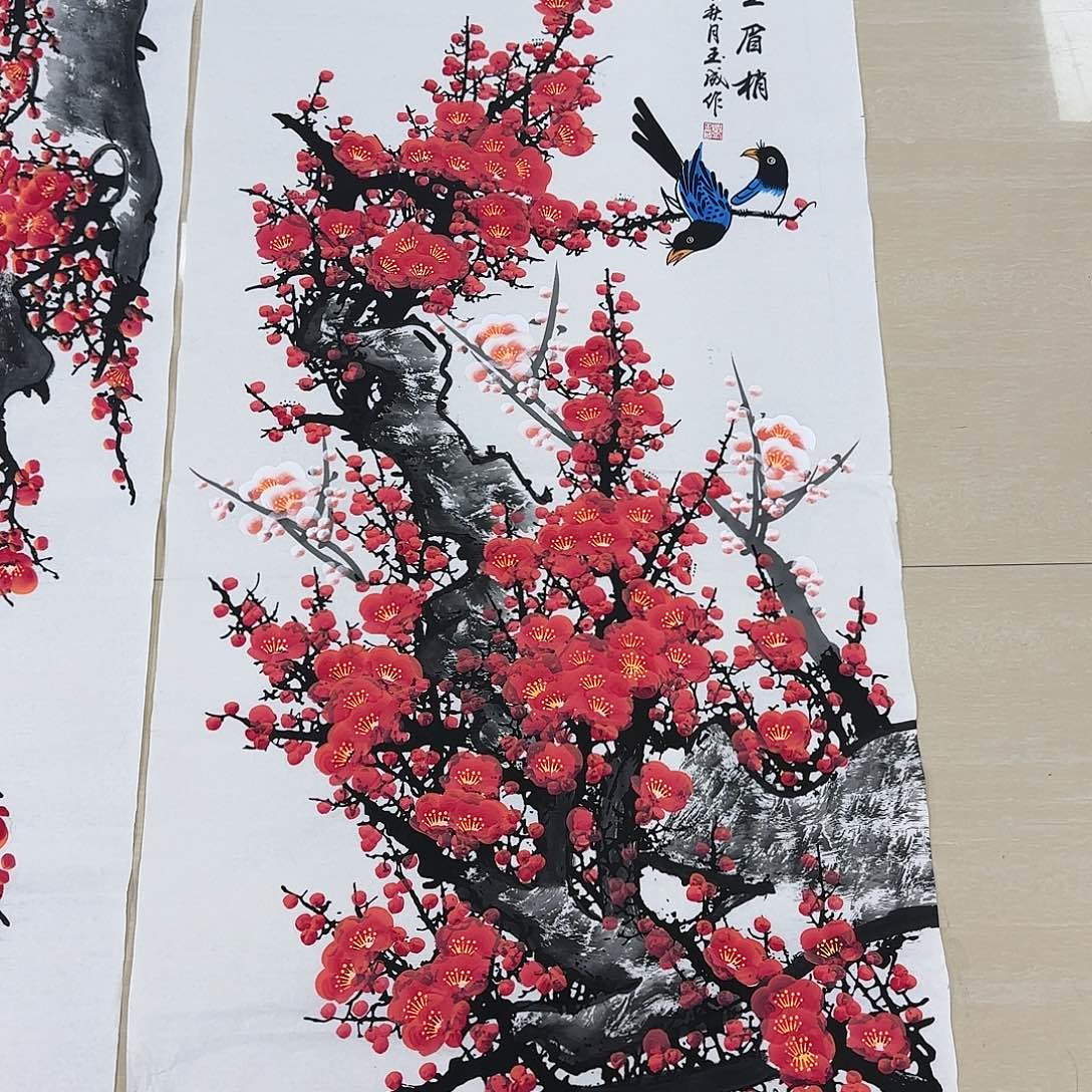 国画精**生国画作品展。国画^_^